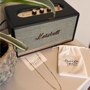 Lavender & Grace Gold Bar Necklace